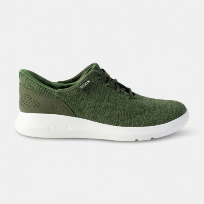 Kizik | Women's Madrid Eco Knit - Olive | Special Offer