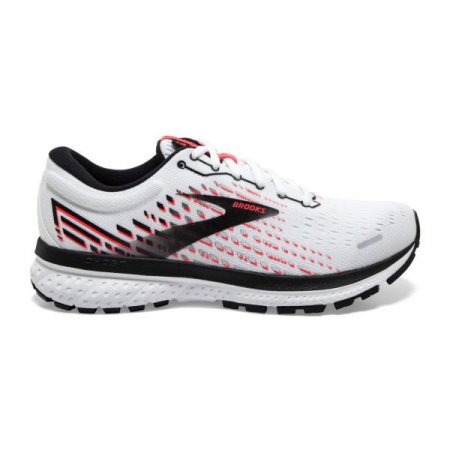 Brooks Women's Ghost 13 White/Pink/Black