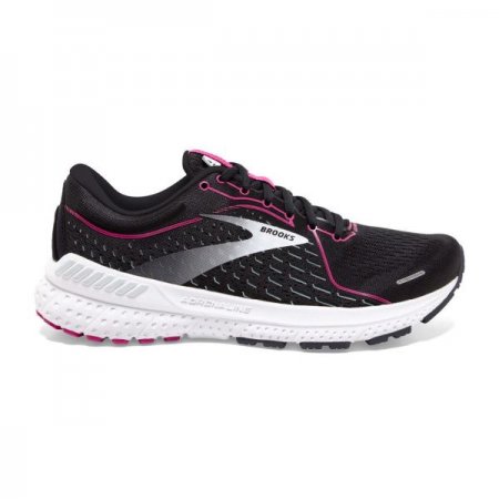 Brooks Women's Adrenaline GTS 21 Black/Raspberry Sorbet/Ebony