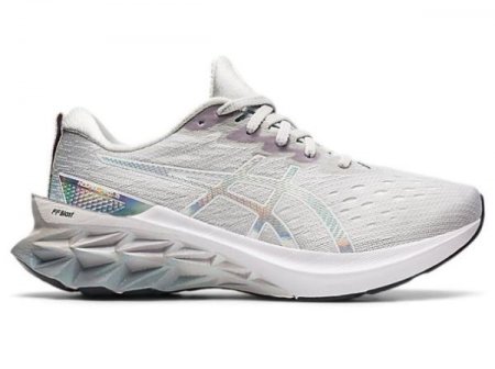 ASICS | WOMEN'S NOVABLAST 2 PLATINUM - Glacier Grey/White