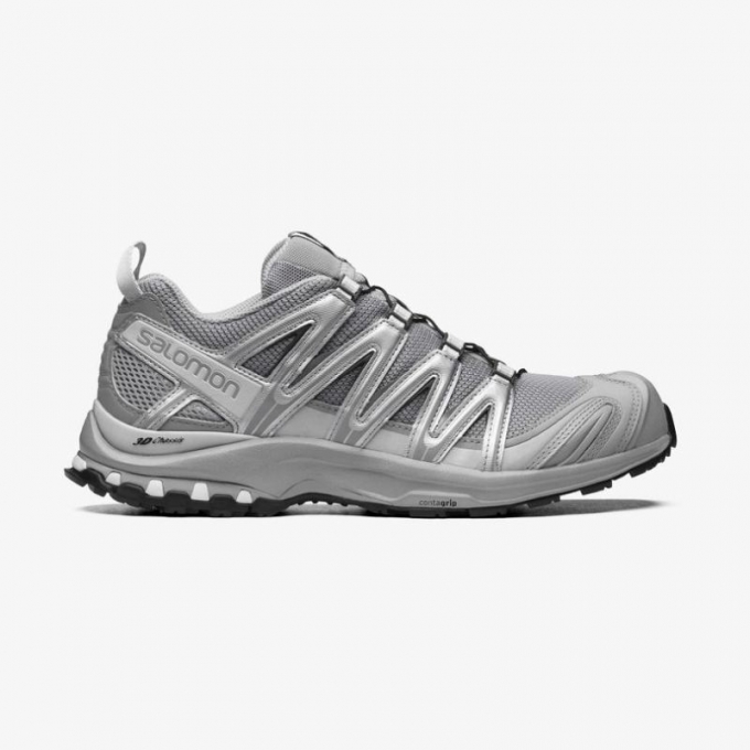 SALOMON WOMEN'S XA PRO 3D-Alloy / Silver. / Lunar Rock