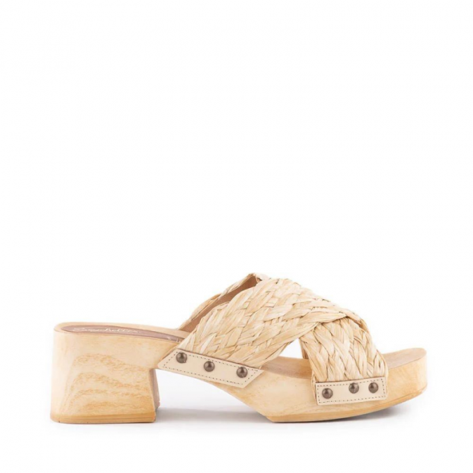 Seychelles | For Women | Warm Waters Sandal-Natural Raffia