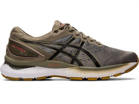 ASICS | MEN'S GEL-NIMBUS 22 Knit - Mink/Black