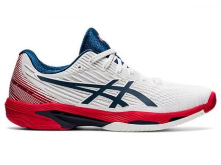 ASICS | MEN'S SOLUTION SPEED FF - White/Mako Blue