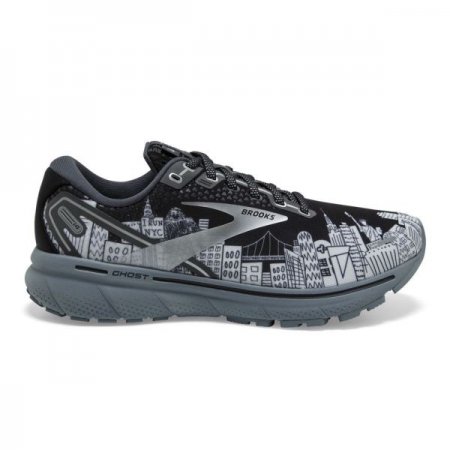 Brooks Men's Ghost 14 Black/Ebony/Sleet