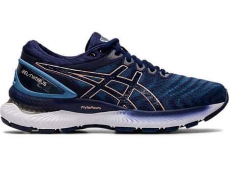 ASICS | WOMEN'S GEL-Nimbus 22 (D) - Grey Floss/Peacoat