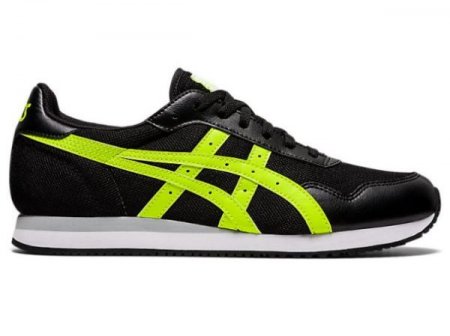 ASICS | MEN'S TIGER RUNNER - Black/Hazard Green