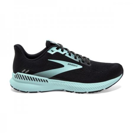 Brooks Women's Launch 8 GTS Black/Ebony/Blue Tint