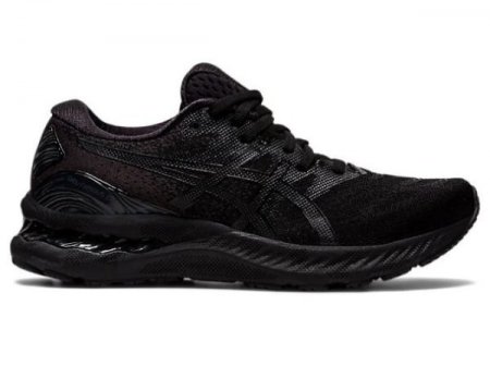 ASICS | WOMEN'S GEL-NIMBUS 23 (D) - Black/Black