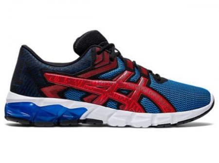 ASICS | MEN'S GEL-QUANTUM 90 2 - Electric Blue/Fiery Red