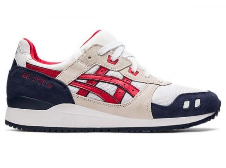 ASICS | WOMEN'S GEL-LYTE III OG - White/Classic Red