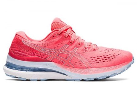 ASICS | WOMEN'S GEL-KAYANO 28 - Blazing Coral/Mist