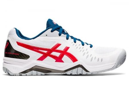 ASICS | MEN'S GEL-CHALLENGER 12 - White/Classic Red