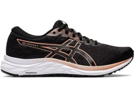 ASICS | WOMEN'S GEL-Excite 7 - Black/Rose Gold