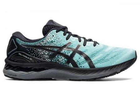 ASICS | MEN'S GEL-NIMBUS 23 - Clear Blue/Gunmetal