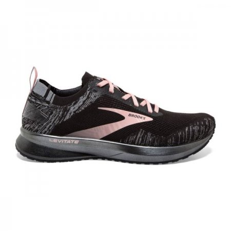 Brooks Women's Levitate 4 Black/Grey/Coral Cloud