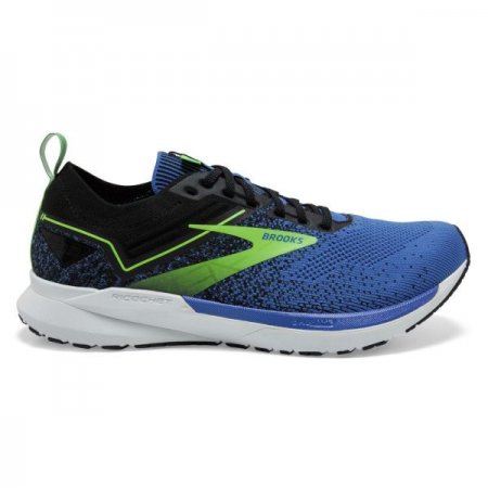 Brooks Men's Ricochet 3 India Ink/Blue/Green Gecko