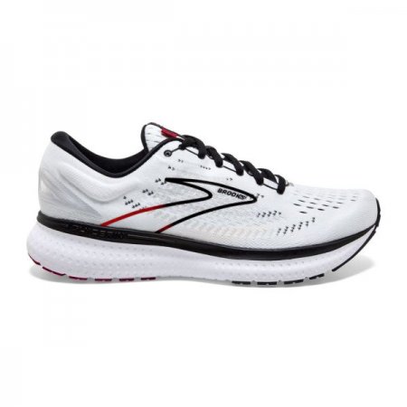 Brooks Men's Glycerin 19 White/Black/Red