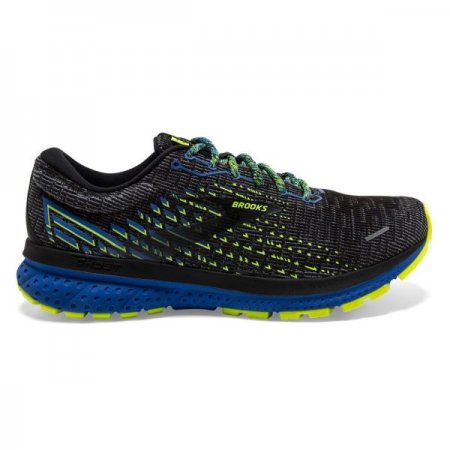 Brooks Men's Ghost 13 Black/Blue/Nightlife