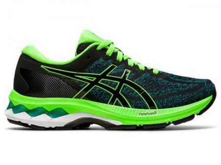 ASICS | KID'S GEL-KAYANO 27 GS - Black/Green Gecko