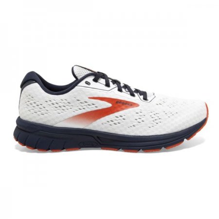 Brooks Men's Anthem 4 White/Navy/Red Clay