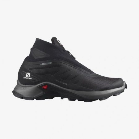 SALOMON MEN'S SUPERCROSS WINTER CLIMASalomon WATERPROOF-Black / Magnet / Black