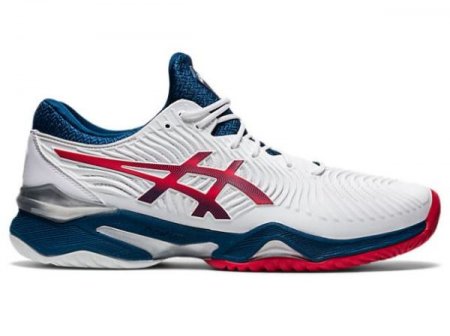 ASICS | MEN'S COURT FF 2 - White/Mako Blue