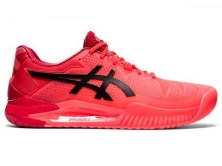 ASICS | MEN'S GEL-RESOLUTION 8 TOKYO - Sunrise Red/Eclipse Black