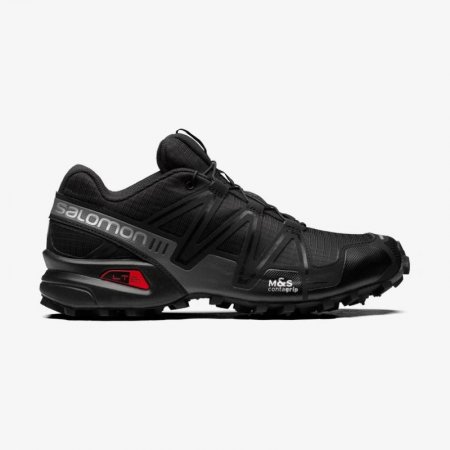 SALOMON MEN'S SPEEDCROSS 3-Black / Black / Quiet Shade