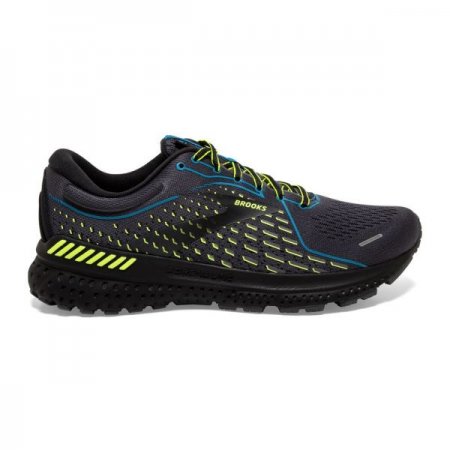 Brooks Men's Adrenaline GTS 21 Black/Blue Jewel/Nightlife