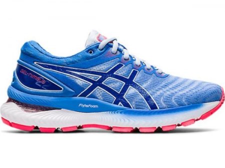 ASICS | WOMEN'S GEL-Nimbus 22 - Soft Sky/Tuna Blue