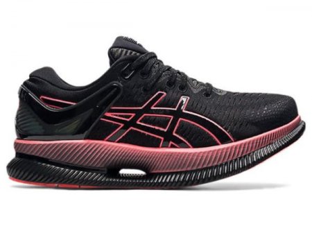 ASICS | WOMEN'S METARIDE - Black/Blazing Coral