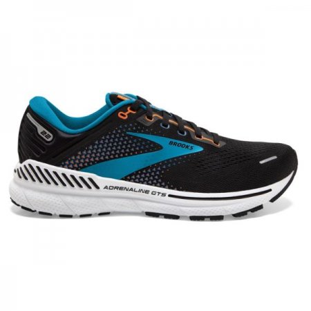 Brooks Men's Adrenaline GTS 22 Black/Blue/Orange