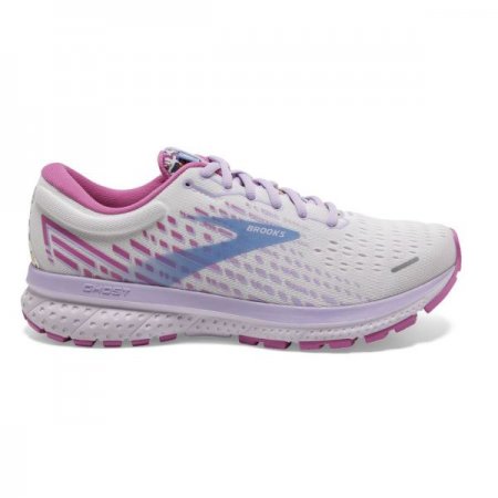 Brooks Women's Ghost 13 White/Lilac/Pink