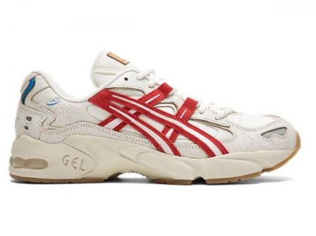 ASICS | MEN'S GEL-KAYANO 5 RETRO TOKYO - White/Classic Red