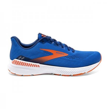 Brooks Men's Launch 8 GTS Blue/Orange/White