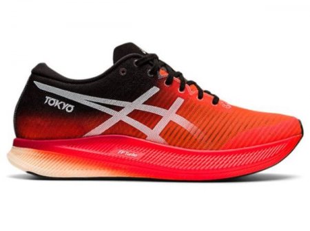 ASICS | MEN'S METASPEED EDGE - Sunrise Red/White