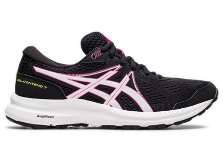 ASICS | WOMEN'S GEL-CONTEND 7 - Black/Hot Pink