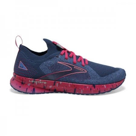 Brooks Women's Levitate StealthFit 5 Blue/Beetroot/Plume