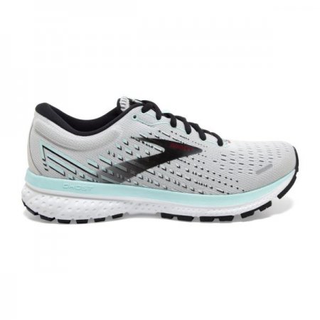 Brooks Women's Ghost 13 Grey/Fair Aqua/Black