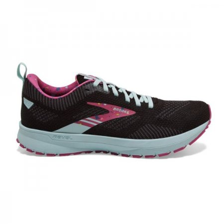 Brooks Women's Revel 5 Black/Beetroot/Plume