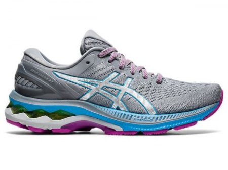 ASICS | WOMEN'S GEL-KAYANO 27 - Digital Aqua/Pure Silver