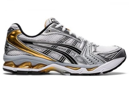 ASICS | MEN'S GEL-KAYANO 14 - White/Pure Gold