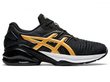 ASICS | WOMEN'S GEL-QUANTUM INFINITY JIN - Black/Pure Gold