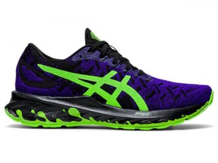 ASICS | WOMEN'S DYNABLAST - Black/Green Gecko