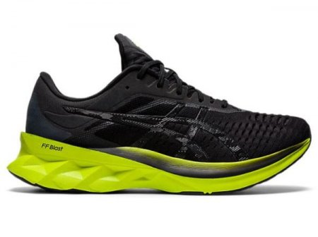 ASICS | MEN'S NOVABLAST - Black/Lime Zest