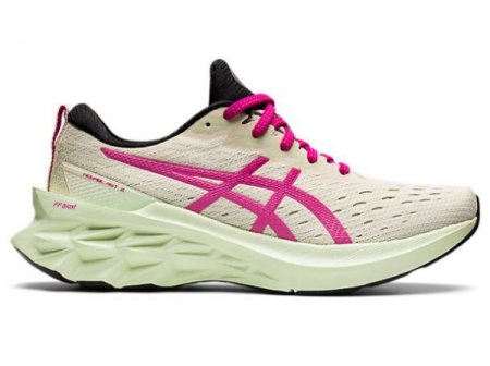 ASICS | WOMEN'S NOVABLAST 2 - Birch/Pink Rave