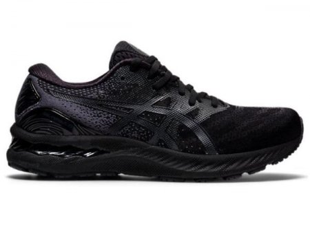 ASICS | MEN'S GEL-NIMBUS 23 (4E) - Black/Black