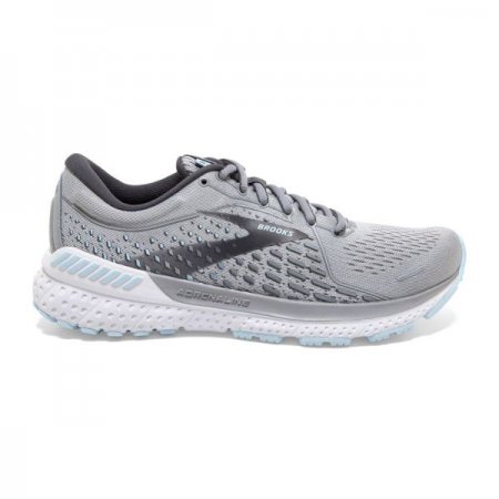 Brooks Women's Adrenaline GTS 21 Oyster/Alloy/Light Blue