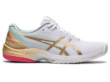 ASICS | WOMEN'S COURT SPEED FF L.E. - White/Champagne